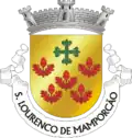 Vlag van São Lourenço de Mamporcão