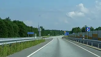 De Põhimaantee 1 bij Kotinuka