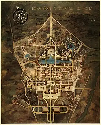 Het ontwerp uit 1938