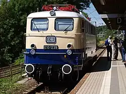 Rheingold locomotief E10.12 uit 1962