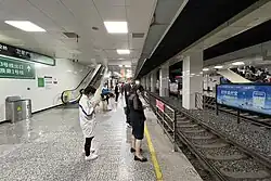 Semi-metrostation Weixing Square Station op lijn 3