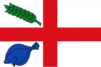 Vlag van Oosterbierum