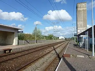 Het station van Ebblingem