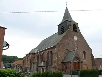 De Sint-Samsonkerk in Ebblingem