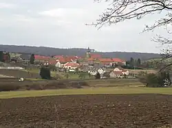 De lijn bij Ebersviller-la-Petite