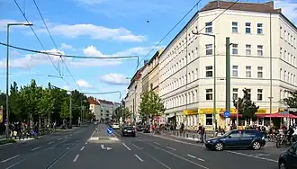 Eberswalder Straße, hoek Oderberger Straße (2011)