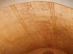 Schilderingen in de crypte