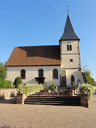 Protestante kerk van Eckwersheim