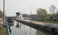 Sluis in het Deulekanaal