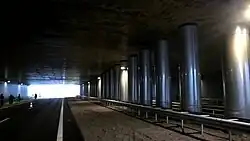 A4 onder het aquaduct