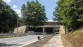De Ecoduct Boslaan in juli 2025