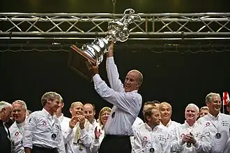Baird in 2007 met de America's Cup