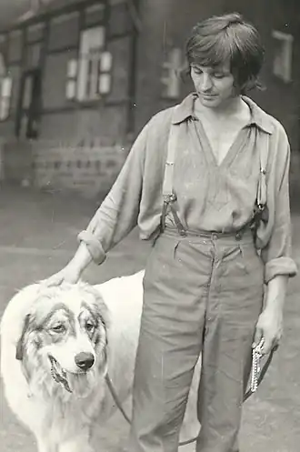 Tijdens opname Pallieter 1976