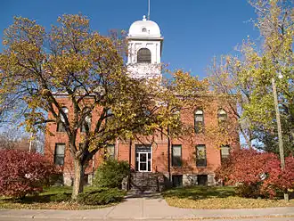 Courthouse van Eddy County in New Rockford