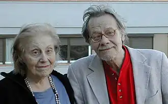 foto: Sebastian Huydts Jochem Slothouwer met Edith Grosz