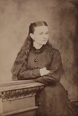 Edith Cowan circa 1876