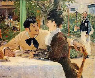 Manet - Chez le père Lathuile - 1879