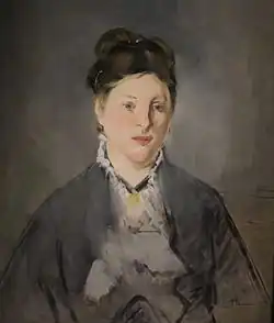 Édouard Manet: Portrait de Mme Manet (1866)
