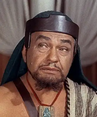 Edward G. Robinson in The Ten Commandments