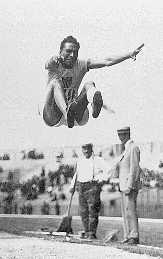 Edward Gourdin in 1924