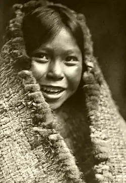 Tla-o-qui-aht girl, 1916