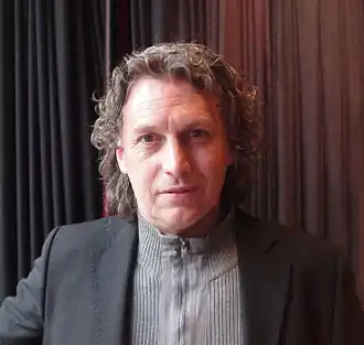 Edwin Winkels na een opname van De Wereld Draait Door