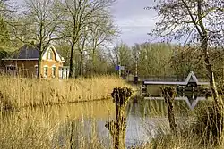 Omgeving van de brug