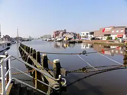 Eemskanaal bij Delfzijl