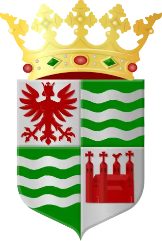 Het wapen van het waterschap Eemszijlvest