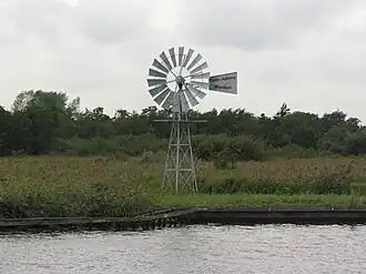 De windmotor in 2009