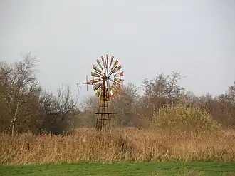 De windmotor in 2008