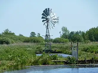 De windmotor in 2010