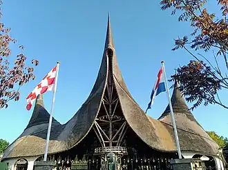 Het Huis van de Vijf Zintuigen, de entree van de Efteling