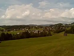 Egg, zicht op het dorp