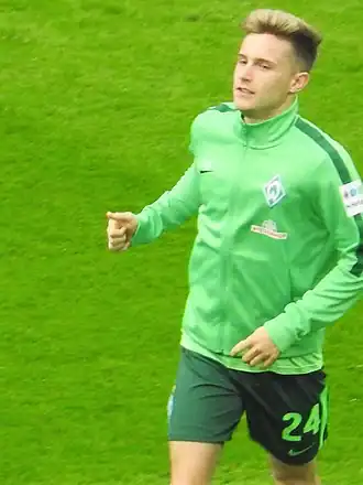 Eggestein in 2017 als speler van Werder Bremen