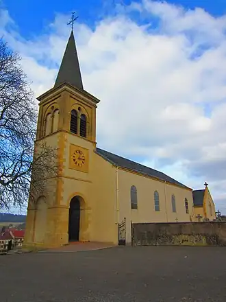 Kerk van Saint-Leger / Sankt Leodegar in Drogny