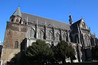 De kerk vanuit het zuiden (2022)