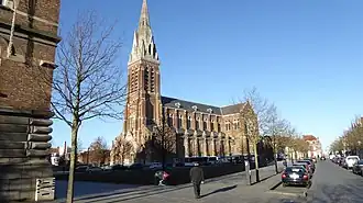 De Sint-Vaastkerk in Armentières