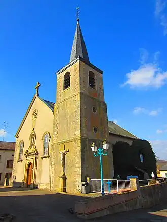 Kerk in Volmerange-lès-Boulay
