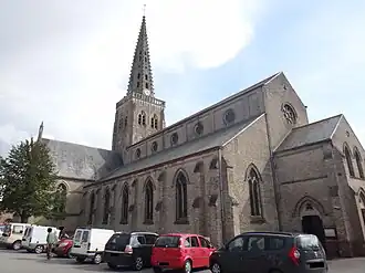 De Sint-Wandregesiluskerk in Bollezele