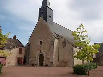 De kerk van Prénouvellon
