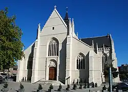 De westelijke façade