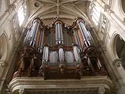 Het orgel in de Saint Eustache in Parijs