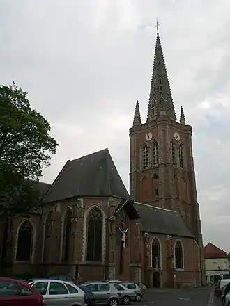 De Sint-Elooiskerk in Hazebroek
