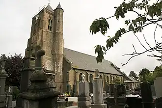 De Sint-Omaarskerk in Broekkerke