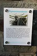 Infobord Egmontbeeld Egmontpark