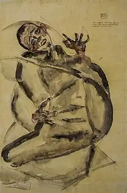 Ich werde für die Kunst und meine Geliebten gerne ausharren, Albertina, Wenen