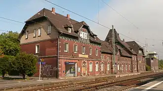 Station Eichenberg in 2009