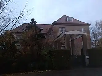 Villa van Johannes Palmer Hartmann (1870-1948) aan het huidige Henri Van Cleemputteplein