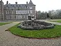Kasteel Eijsden, vijver en fontein